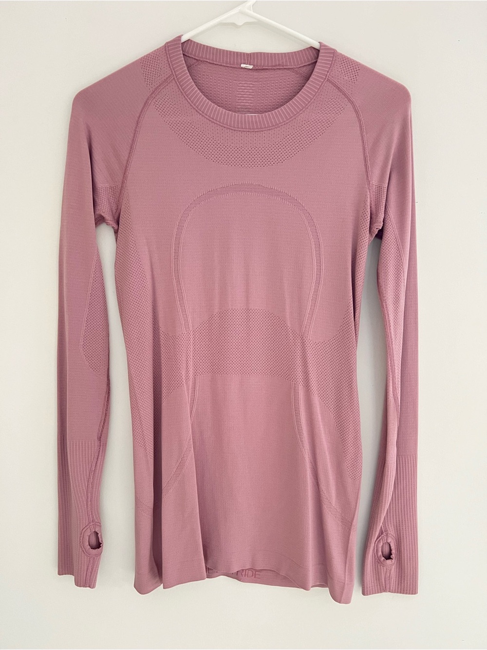 Lululemon Swiftly Tech Long Sleeve Mauve Quicksand 6